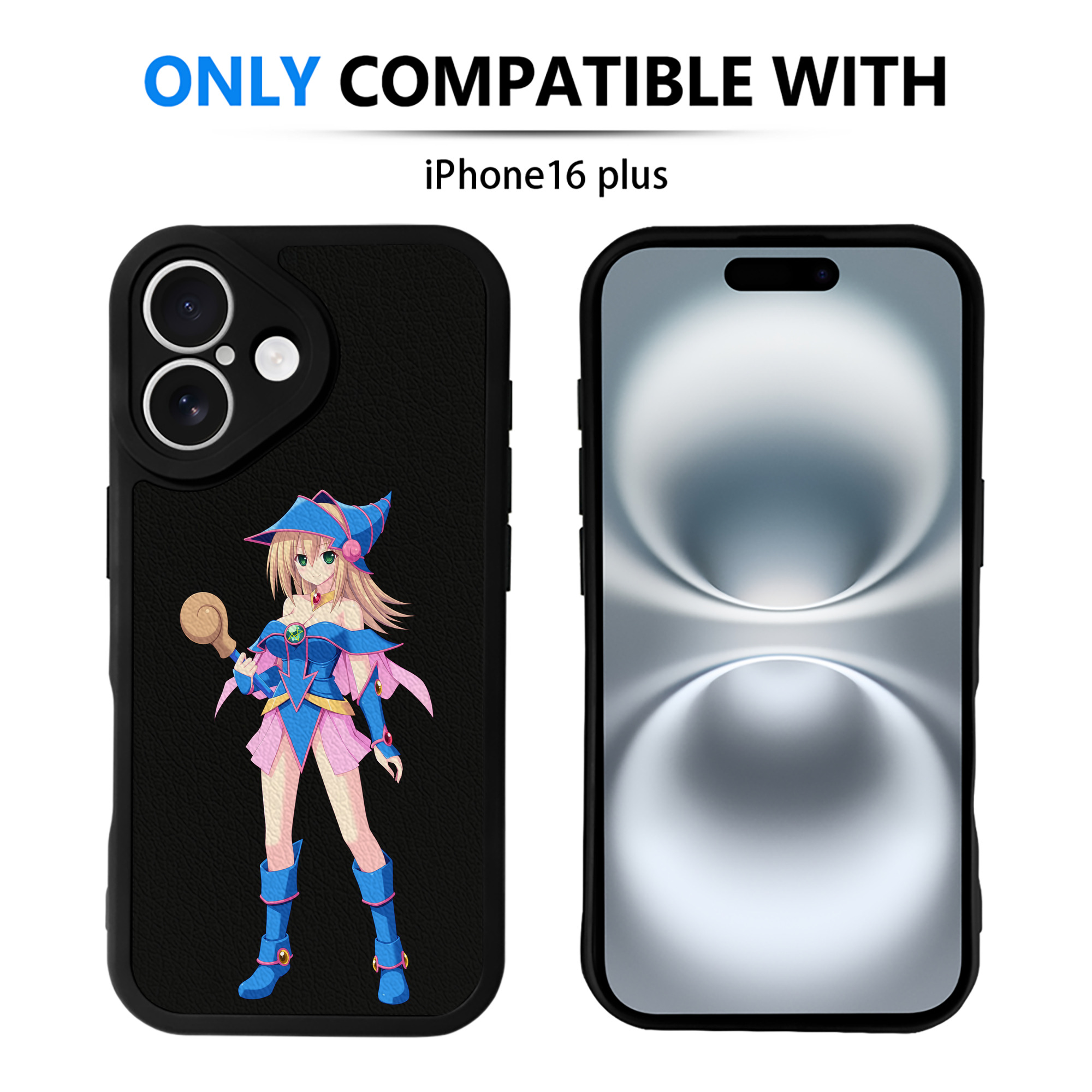 遊☆戯☆王 Yu-Gi-Oh! 【iPhone 16シリーズ対応】シリコンスマホケース（レザー調） 材質：シリコン